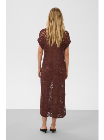 Soaked in Luxury Kleid SLBarb Straight fit in Brown Stone