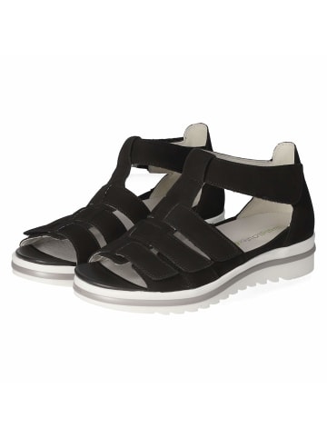 WALDLÄUFER orthopädische Sandalette in schwarz