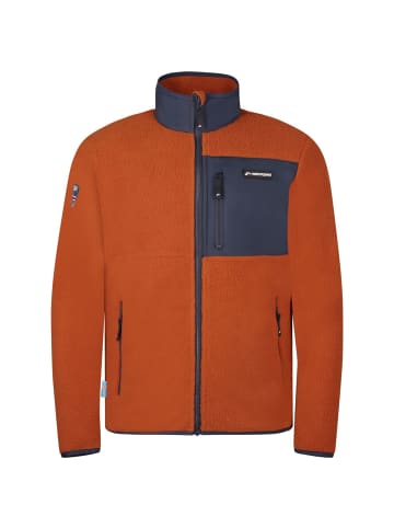 Westfjord Fleecejacke "Glymur" in Braun