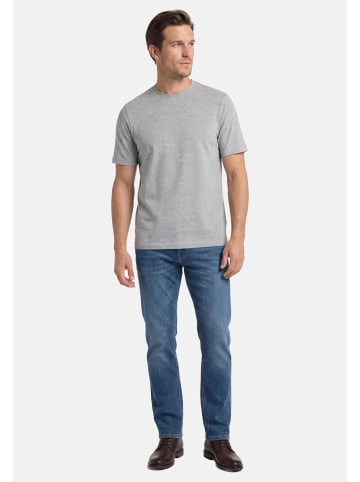 Redmond T-Shirt Basic in Hellgrau