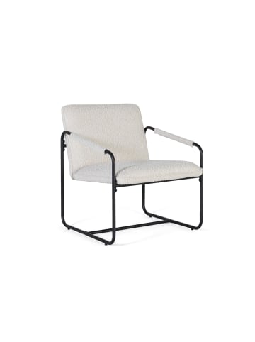 Giner y Colomer 2-er Set: Sesseln mit beigem Stoff bezogen und gesteppt in Beige