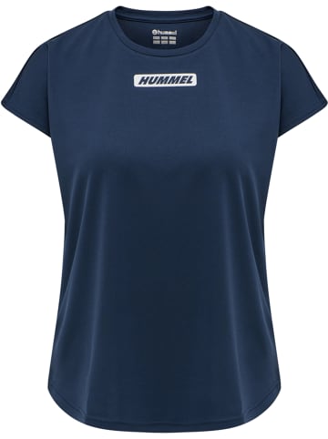 Hummel Hummel T-Shirt Hmlte Multisport Damen Atmungsaktiv Schnelltrocknend in INSIGNIA BLUE