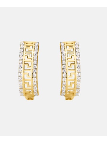 Diamant L'éternel Ohrringe aus 585 Gelbgold