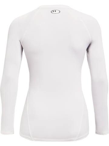 Under Armour T-Shirt "Ua Hg Authentics Comp Ls" in Weiß