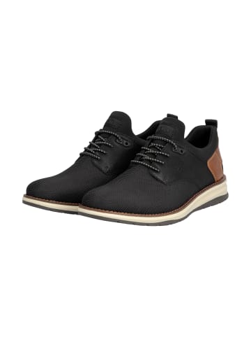 rieker Niedriger Schnürsenkel Sneaker Tiva Schwarz