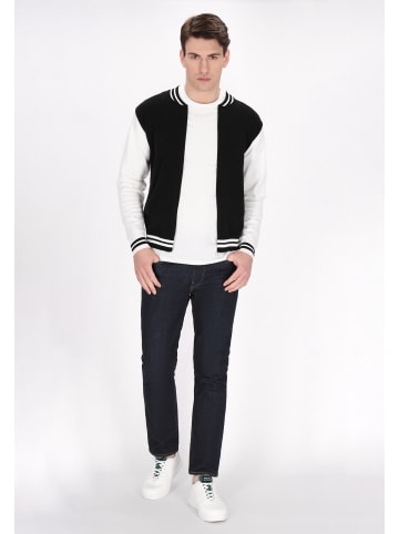 MO Men Jacket in black offwhite