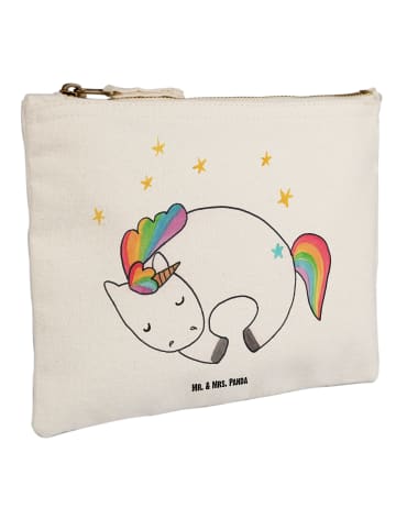 Mr. & Mrs. Panda Pouch Einhorn Nacht ohne Spruch in Weiß