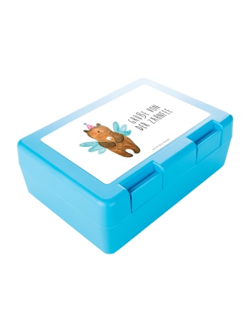 Mr. & Mrs. Panda Aufbewahrungsbox Bär Zahnfee mit Spruch in Weiß