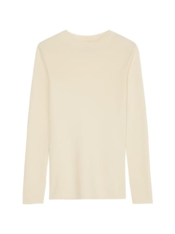Marc O'Polo Rippstrickpullover slim in chalky sand