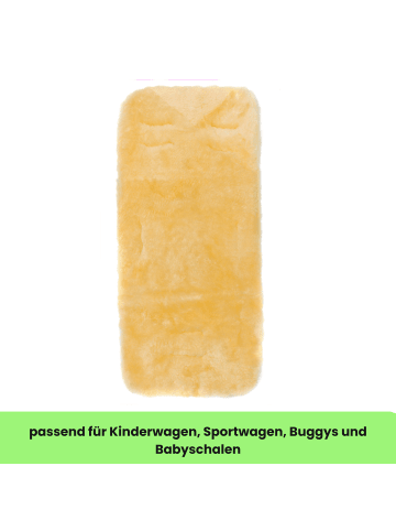 Kinderhaus Blaubär Lammfelleinlage 73x33 TOP in Natur