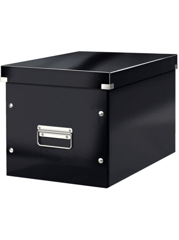 Leitz Archivbox Click & Store Cube L Hartpappe schwarz