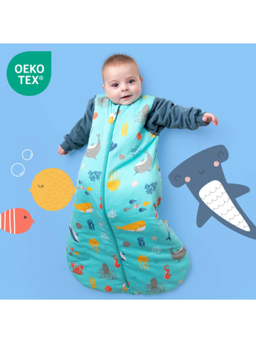 Schlummersack Babyschlafsack, 2.5 TOG in Hellblau