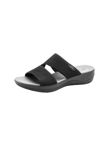 Jana Sandalen mit Keilabsatz Coshy Schwarz