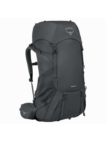 Osprey Rook 65 - Trekkingrucksack 75 cm (histosol brown/rhino grey) in dark charcoal/silver lining