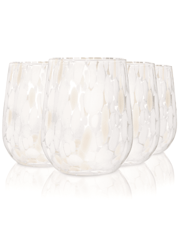 Sänger TRINKGLÄSER CURACAO - 4 teilig - weiß/beige