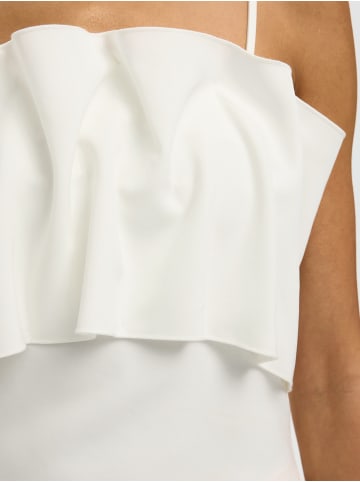 SELECTED FEMME PLEATED BANDEAU TOP B in Snow White