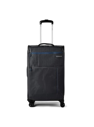 benzi 5825 4 Rollen Trolley M 67 cm mit Dehnfalte grau