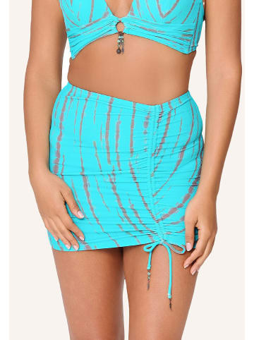 Linga Dore Strandrock in Turqoise tye die