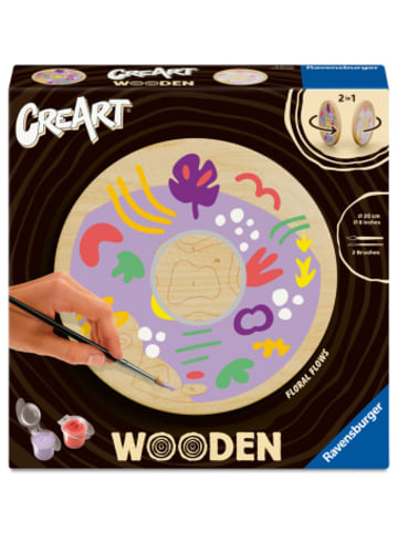 Ravensburger Verlag GmbH Spiel - CreArt Wooden - Florale Ströme