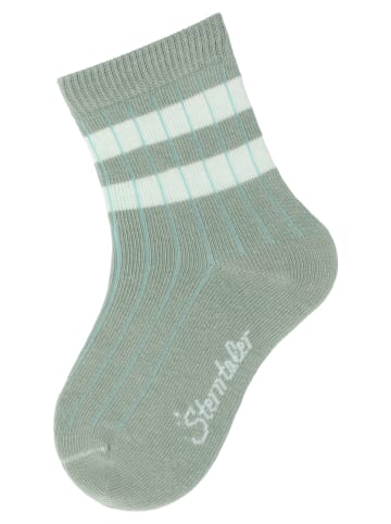 Sterntaler Socken 6er-Pack Rippe in blaugrau