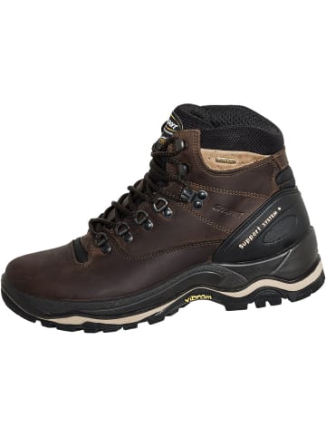 Grisport Wanderschuhe Schnürstiefel Gritex in dunkelbraun in dunkelbraun