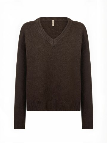 soyaconcept Pullover SC-ORLEAN in 98980 CHOCOLATE PLUM MELANGE