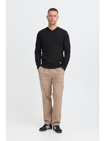 BLEND V-Ausschnitt-Pullover BHFibi in Schwarz