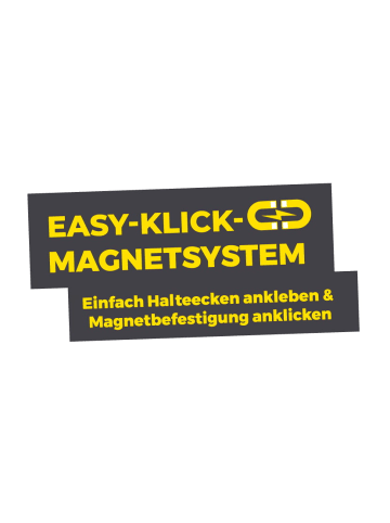 EASYmaxx Moskitonetz 150x130cm schwarz 12 Magnetbefestigung für Fenster  Schwarz