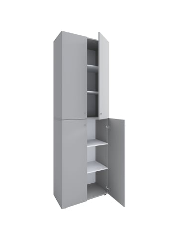 ebuy24 Schuhschrank Lona2XLDT grau Grau 70 x 39 cm