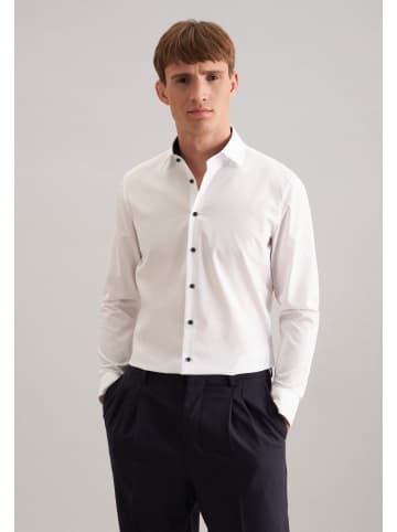 Seidensticker Business Hemd Shaped in Weiß