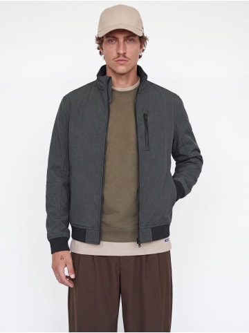 Jack & Jones Softshell Jacke in Dark Grey Melange