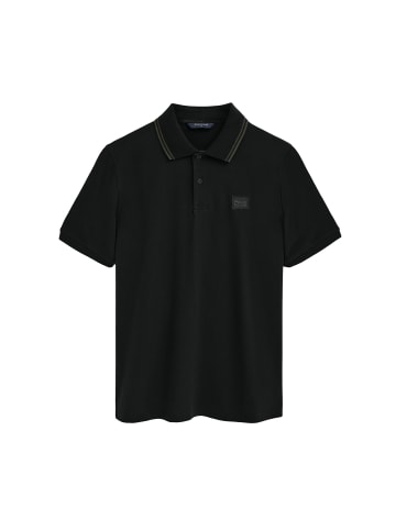 Polo Club Poloshirt MAN BLOCK PORTOS POLO SHIRT SHORT SLEEVE LOOSE FIT in Schwarz