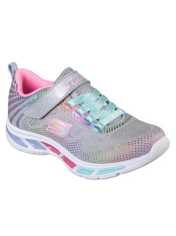 Skechers Sneaker "LITEBEAMS GLEAM N' DREAM" in Grau / Mehrfarbig