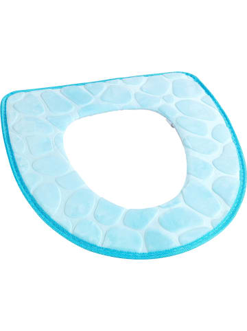 Wenko WC-Sitzpolster in blau