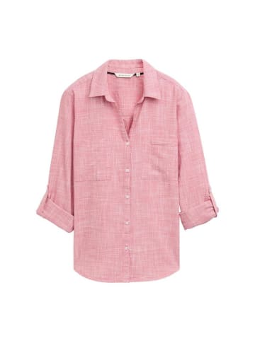 Tom Tailor Langarmbluse in berry red