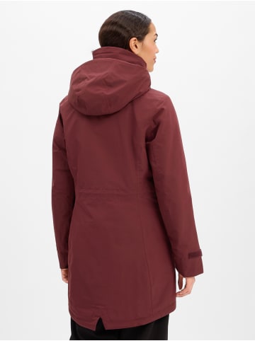 Didriksons Jacke in aubergine - 0001