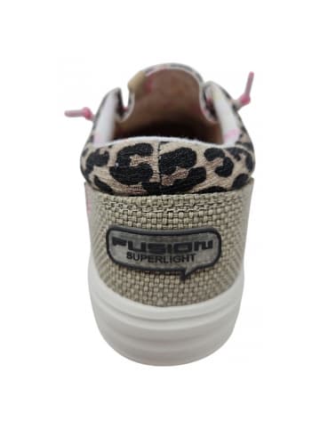 Fusion Leinenschuh  in Beige