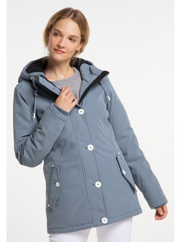 DreiMaster Maritim Winterjacke in Graublau