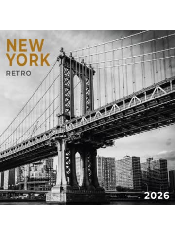 TUSHITA Kalender - New York Retro 2026
