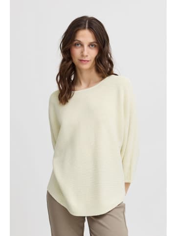 Fransa Strickpullover in weiß