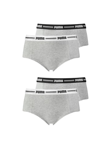 Puma 4er Pack Mini Shorts in Grau