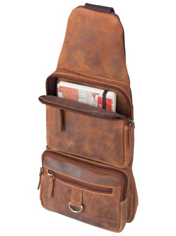 Greenburry Rucksack Vintage in Brown