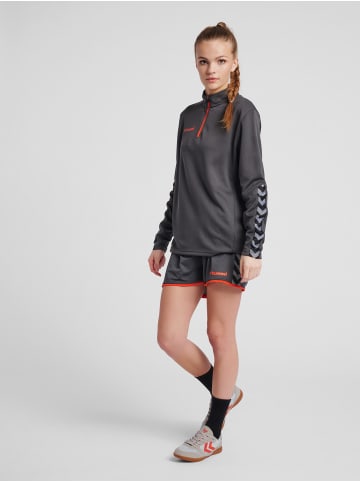 Hummel Halbreißverschluss Jacke Hmlauthentic Damen in ASPHALT