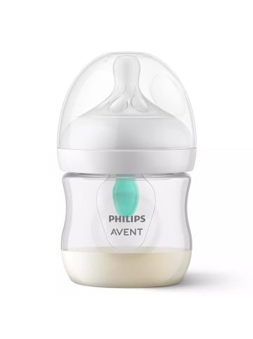 Philips Avent PP-Flasche Natural Response 125ml mit AirFree Ventil in weiss