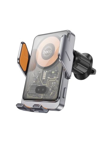 Wisam® Kfz-Halter HW7 Induktion 15W Lüftung Auto Grau