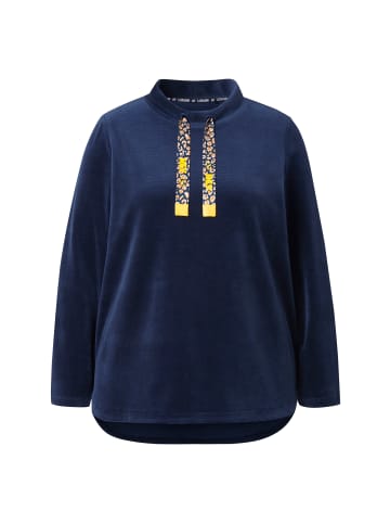 LAURASØN Sweatshirt in navyblau