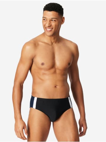 Schiesser Badehose Ocean Swim in Schwarz
