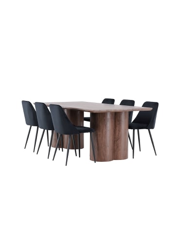 ebuy24 Essgruppe Olivia Mokka 100 x 210 cm