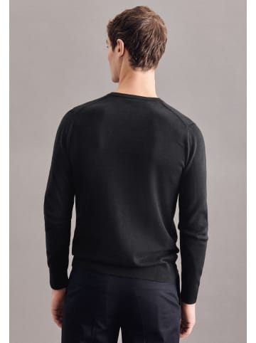 Seidensticker Pullover Regular in Schwarz