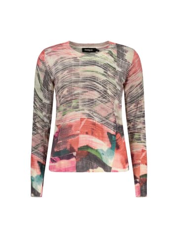 Desigual Weiß Viskose Damen Pullover